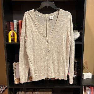 Cabi Gray Cardigan/Sweater